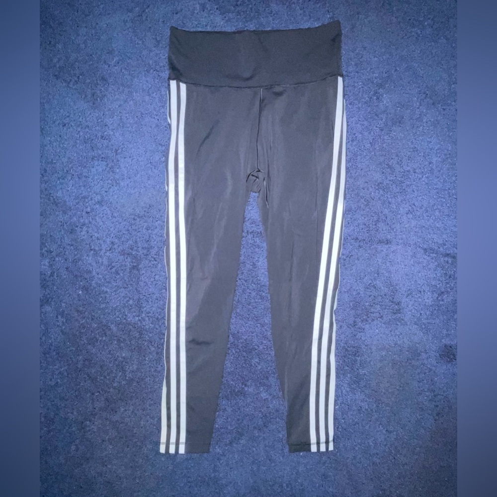 Adidas Classic Stripe Compression Leggings